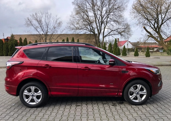 Ford Kuga cena 76800 przebieg: 89080, rok produkcji 2017 z Gdynia małe 781